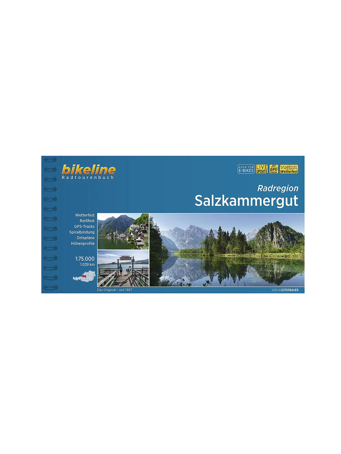 ESTERBAUER | Wanderkarte Bikeline Radregion Salzkammergut | 